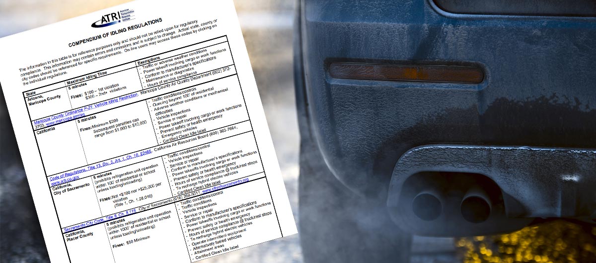 Idling and the Law Viatec